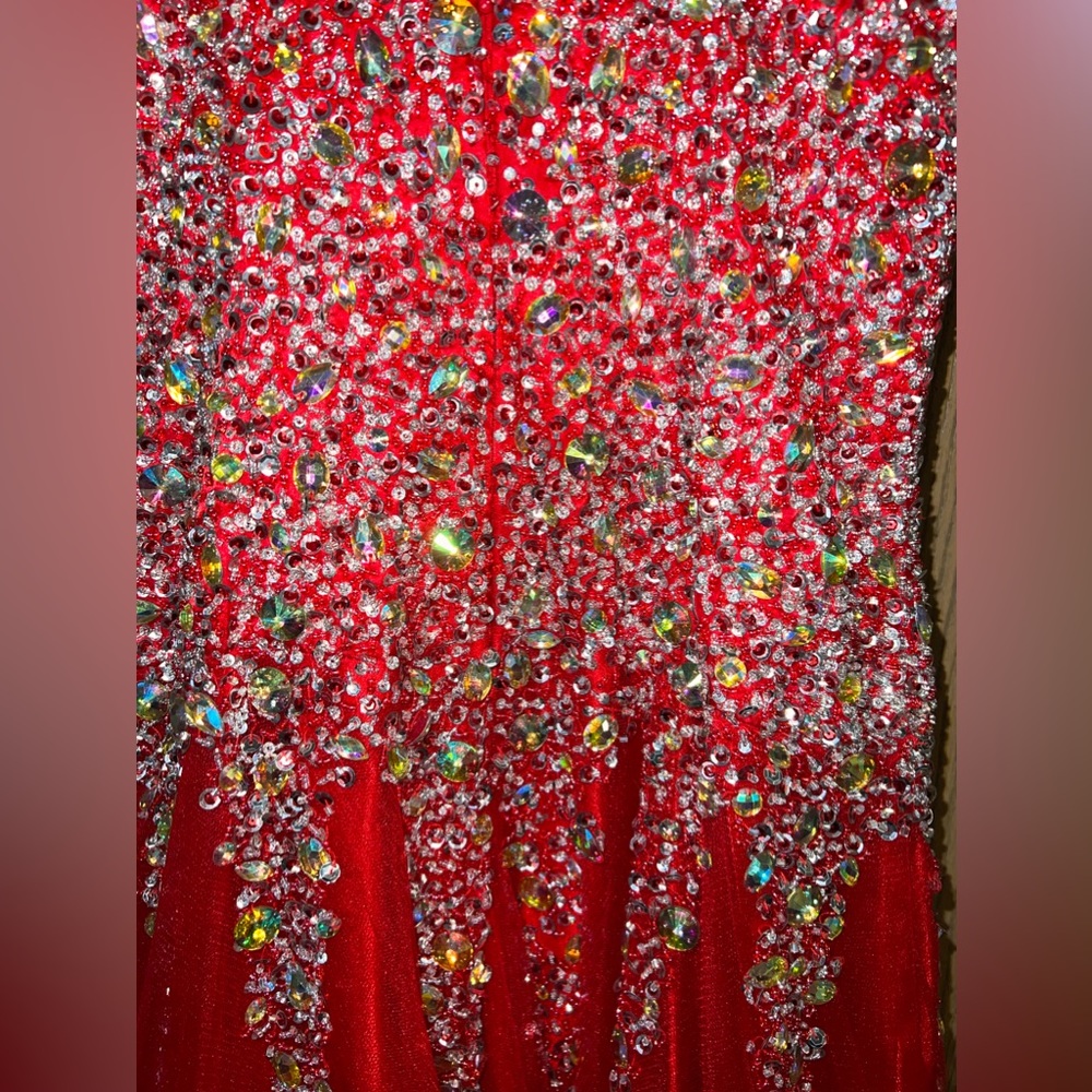 Red Prom Dress Size 4
